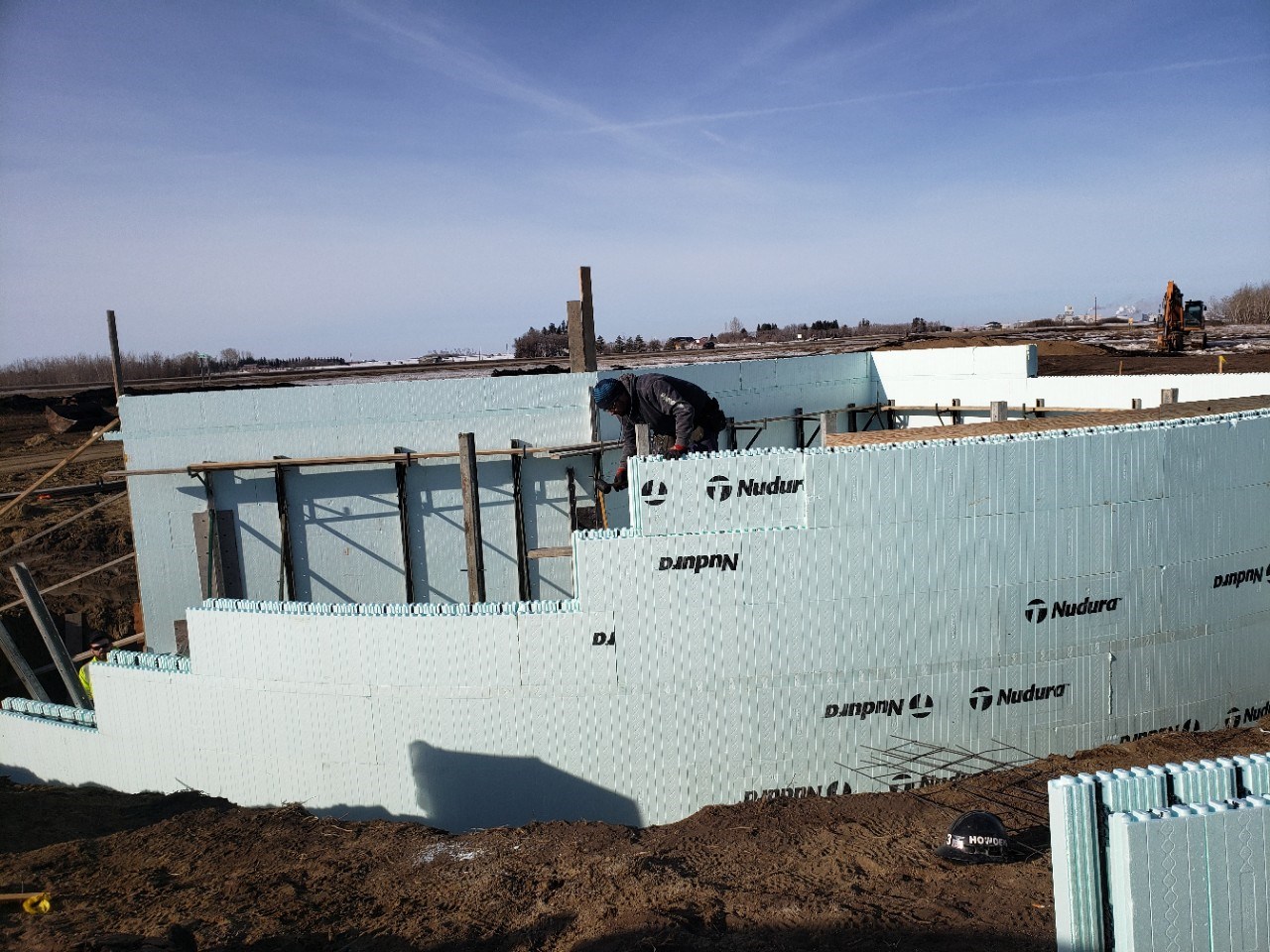 Curved ICF Foundation
